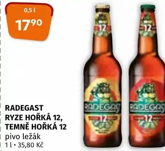Terno RADEGAST RYZE HOŘKÁ 12, TEMNĚ HOŘKÁ 12 0.5L nabídka