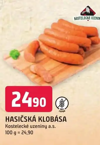 Trefa HASIČSKÁ KLOBÁSA nabídka