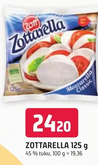 Trefa ZOTTARELLA 125 g nabídka