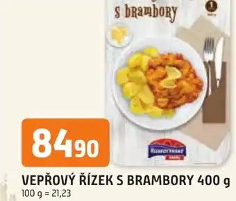 Trefa VEPŘOVÝ ŘÍZEK S BRAMBORY 400 g nabídka