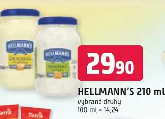 Trefa HELLMANN'S 210 ml nabídka