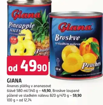 Trefa GIANA nabídka