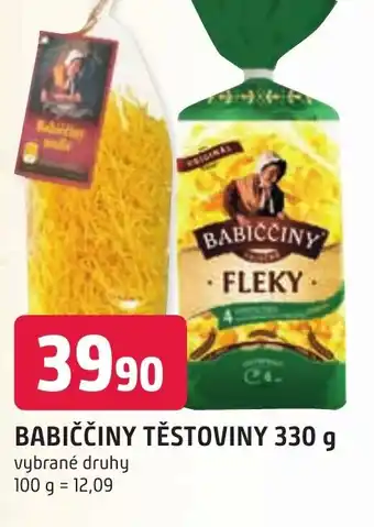 Trefa BABIČČINY TĚSTOVINY 330 g nabídka