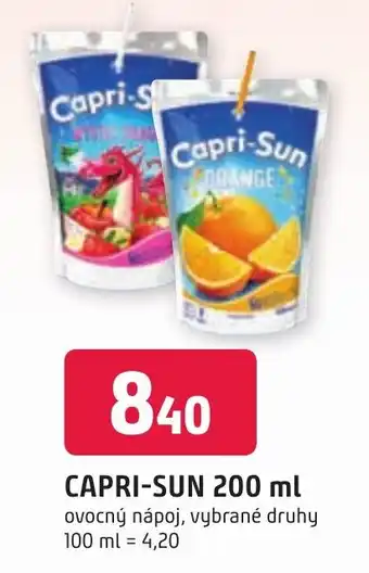 Trefa CAPRI-SUN 200 ml nabídka