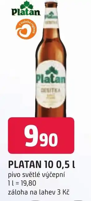 Trefa PLATAN 10 0,5 L nabídka