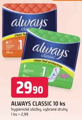 Trefa ALWAYS CLASSIC 10 ks nabídka