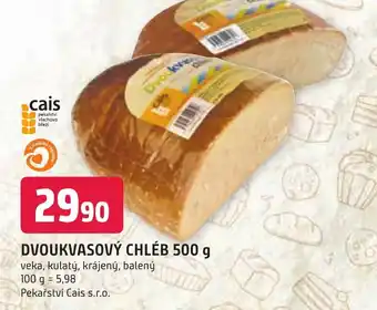 Trefa DVOUKVASOVÝ CHLÉB 500 g nabídka
