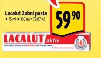 Albert Lacalut Zubní pasta nabídka
