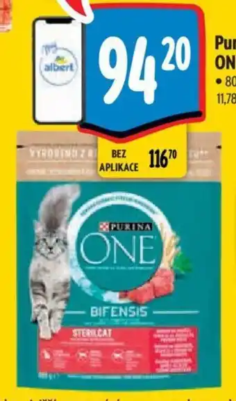 Albert Purina ONE Granule pro kočky nabídka