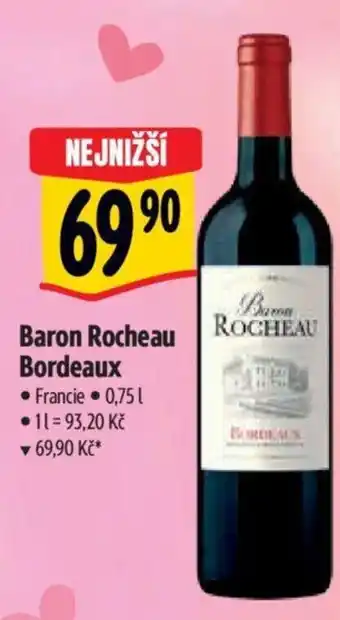 Albert Baron Rocheau Bordeaux nabídka