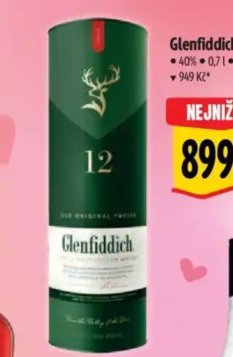 Albert Glenfiddich Whisky 12 YO nabídka