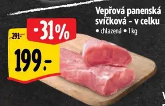Albert Vepřová panenská svíčková - v celku nabídka
