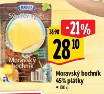 Albert Moravský bochník 45% plátky nabídka