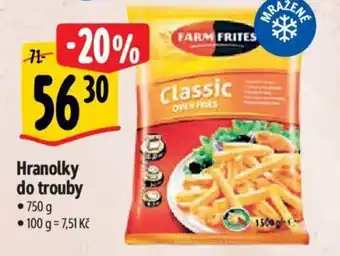 Albert Hranolky do trouby nabídka