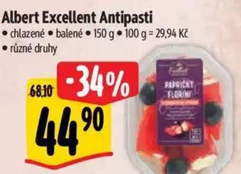 Albert Albert Excellent Antipasti nabídka