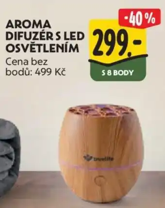 Albert AROMA DIFUZÉRS LED OSVĚTLENÍM nabídka