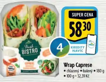Albert Wrap Caprese nabídka