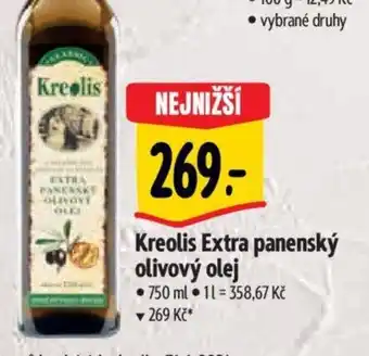 Albert Kreolis Extra panenský olivový olej 750 ml nabídka