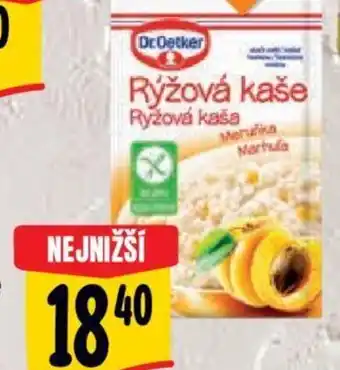Albert Dr. Oetker Rýžová kaše nabídka