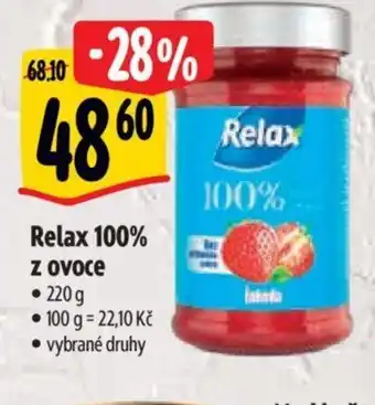 Albert Relax 100% z ovoce nabídka