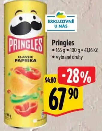 Albert Pringles nabídka