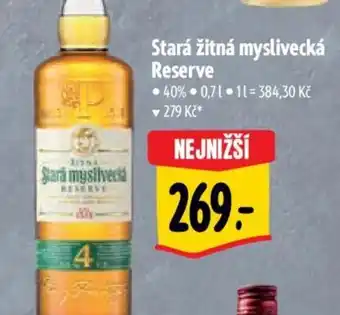 Albert Stará žitná myslivecká Reserve nabídka