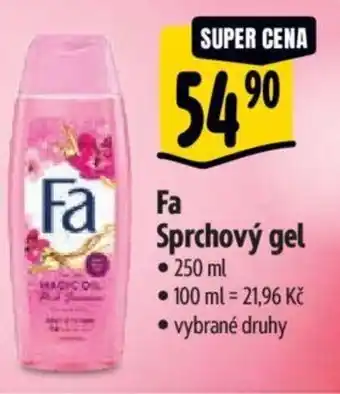 Albert Fa Sprchový gel nabídka