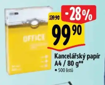 Albert Kancelářský papír A4 / 80 g nabídka
