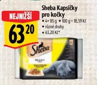 Albert Sheba Kapsičky pro kočky nabídka