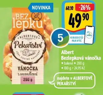 Albert Albert Bezlepková vánočka nabídka