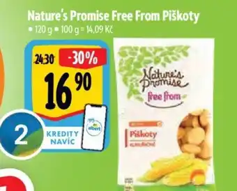 Albert Nature's Promise Free From Piškoty nabídka