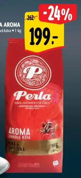 Albert PERLA AROMA zrnková káva 1 kg nabídka