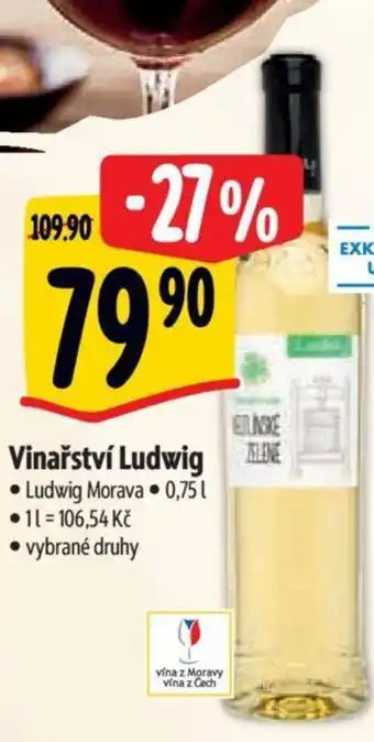 Albert Vinařství Ludwig nabídka