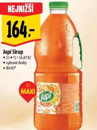 Albert Jupí Sirup nabídka