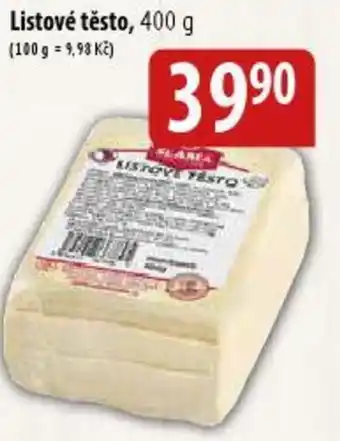 Bala Listové těsto, 400 g nabídka