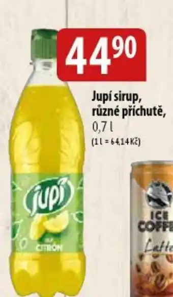 Bala Jupi sirup, různé příchutě, 0,7 l. nabídka