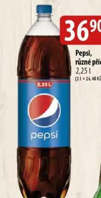 Bala Pepsi, různé příchutě, 2,25 l. nabídka