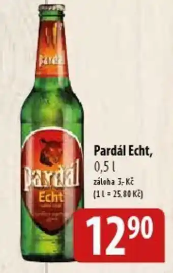 Bala Pardál Echt, 0.5 l. nabídka