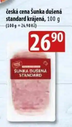 Bala Česká cena Šunka dušená standard krájená, 100 g nabídka