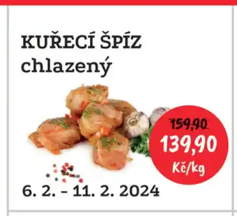 RABBIT řeznictví KUŘECÍ ŠPÍZ nabídka