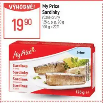 Globus My Price Sardinky nabídka
