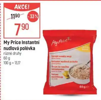Globus My Price Instantní nudlová polévka nabídka
