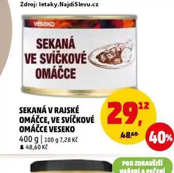 Penny Market Sekaná v rajské omáčce nabídka