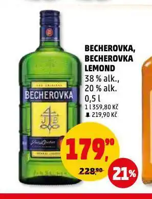 Penny Market Becherovka nabídka