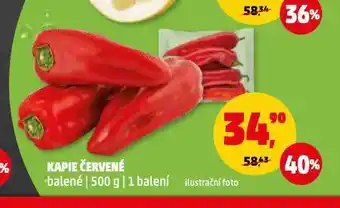 Penny Market Kapie červené nabídka