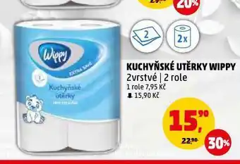 Penny Market Kuchyňské utěrky wippy nabídka