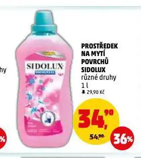 Penny Market Sidolux prostředek na mytí povrchů nabídka