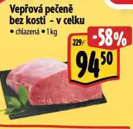 Albert Vepřová pečeně bez kosti nabídka