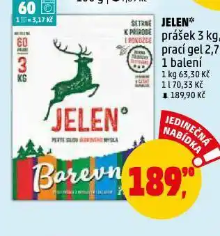 Penny Market Jelen prací prostředek nabídka