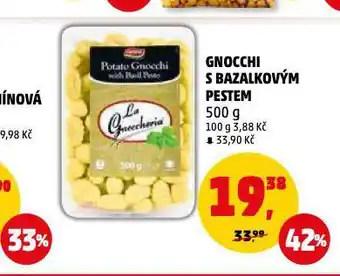 Penny Market Gnocchi s bazalkovým pestem nabídka